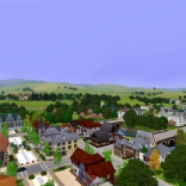 Altstadt mit Blick auf Snobhill